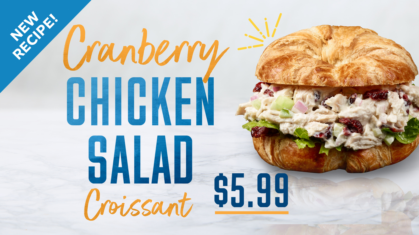 At your Dash In Local convenience store Cranberry Chicken Salad Croissant, best gas station food!